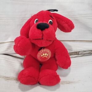 Scholastic Clifford The Big Red Dog Plush Stuffed Animal 8 Inch 1997